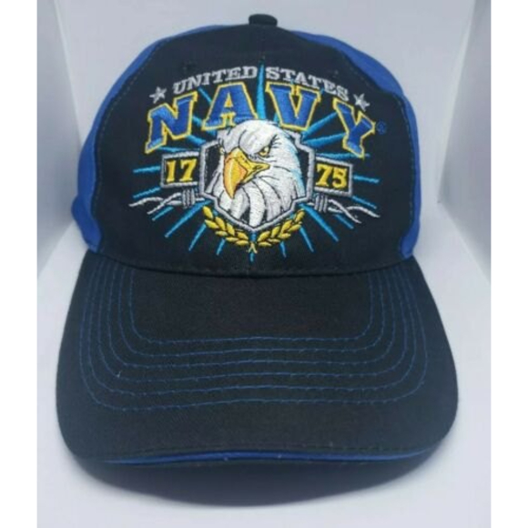 Other - United States Navy Hat Cap Adjustable Back With Bald Eagle 1775
